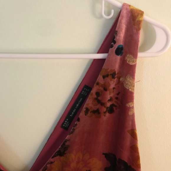 Zara Velvet Midi Dress - Picture 3 of 3